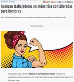 Avanzan trabajadoras en industrias consideradas para hombres